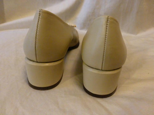 EASY SPIRIT SCARPE DA DONNA DÉCOLLETÉ CLASSICHE IN PELLE MARRONE CHIARO TACCO ANTISCIVOLO 7M $149 - Foto 8 di 10
