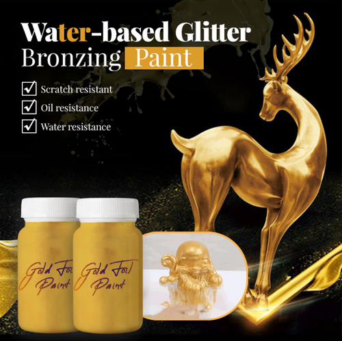 Water-based Glitter Bronzing Paint - Afbeelding 1 van 10