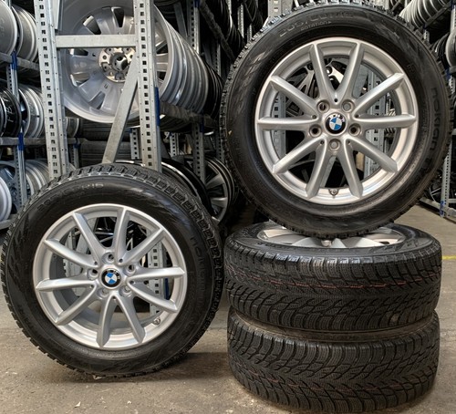 4 oryginalne koła zimowe BMW Styling 471 205/60 R16 M+S serii 2 F45 AT F46 GT 6855080 850 - Zdjęcie 1 z 3