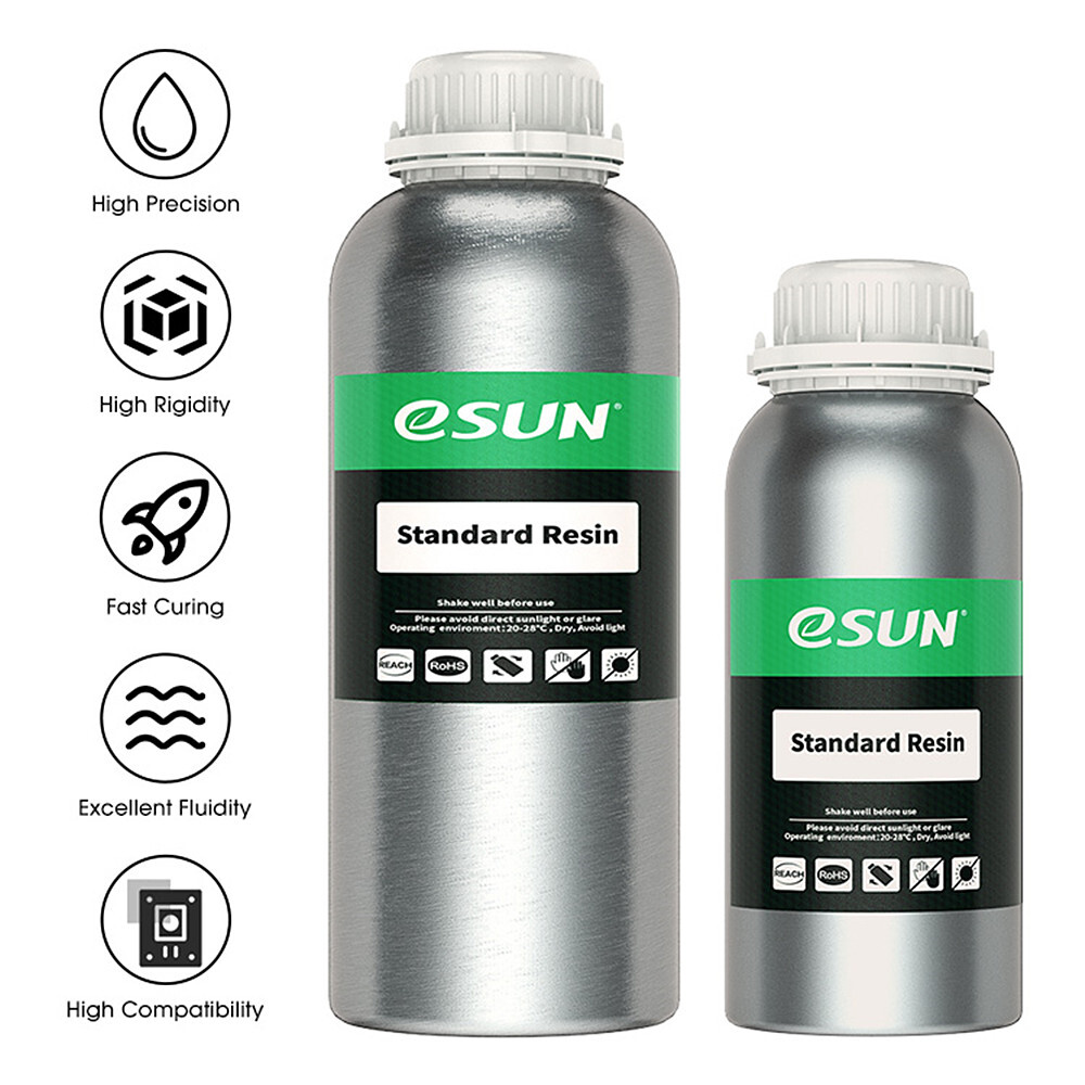 eSUN UV  Curing Standard /PLA Plant-Based Resin 1KG Fr 3D Printer