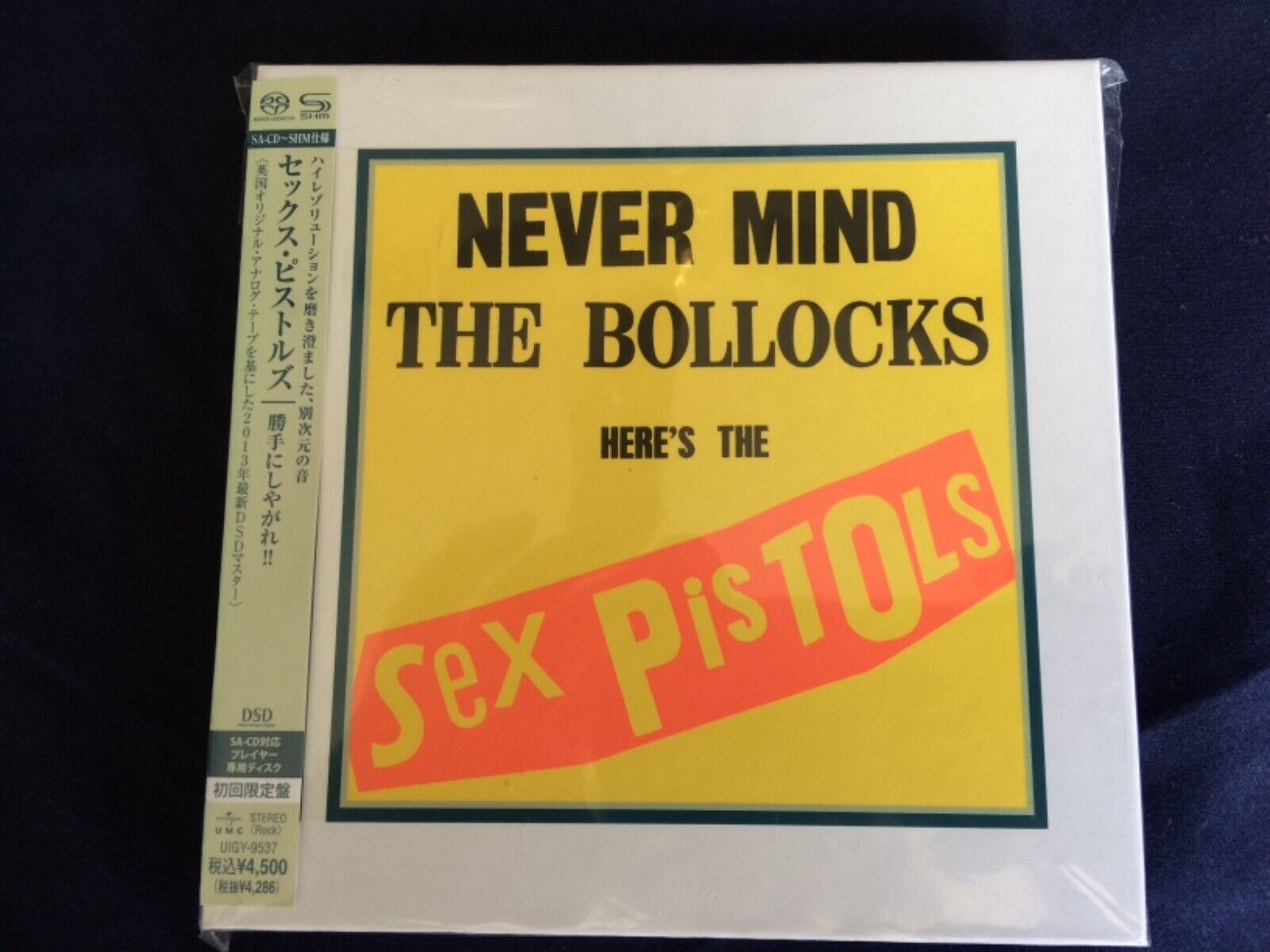 Never Mind The Bollocks Here’s The Sex Pistols SHM SACD Japan 2013 UIGY-9537 