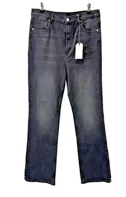 All Saints Damen Ciara Bootcut Hight Rise Stech Jeans grau Gr. 31 - NEU