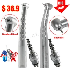 Yabangbang Dental High Speed Handpiece With 4 Hole Quick Coupler 360° Swivel USA