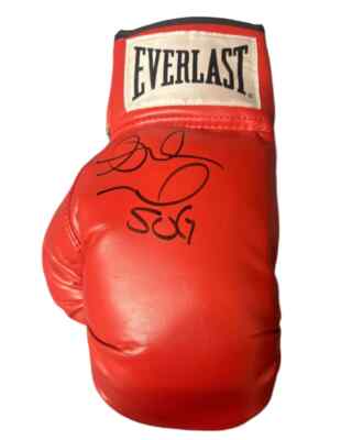 Andre Ward ''Son of God'' Undefeated Boxer signiert rot Everlast Boxhandschuh + Zertifikat