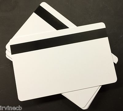 Mag Strip Stripe Matte Inkjet PVC Blank ID Cards HiCo Epson Canon - Lot of 10