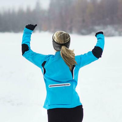 Running Headband Women Winter Crochet Pattern Women's Ponytail