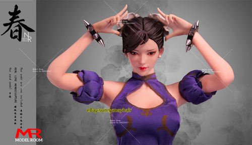 NRTOYS NRTOYS35B 1/6 Kung Fu Girl Chun Li Head Sculpt Costume Hands F 12''Figure - Picture 7 of 17
