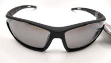 Foster Grant IronMan Black Wrap Sunglasses 100 UV NEW IF 1805