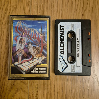 Sinclair ZX Spectrum 48k The Alchemist Imagine Computerspiel getestet funktioniert