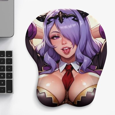 3D Camilla Fire Emblem Warriors Silicone Mouse Pad Table Mat Game Pad 26x21cm