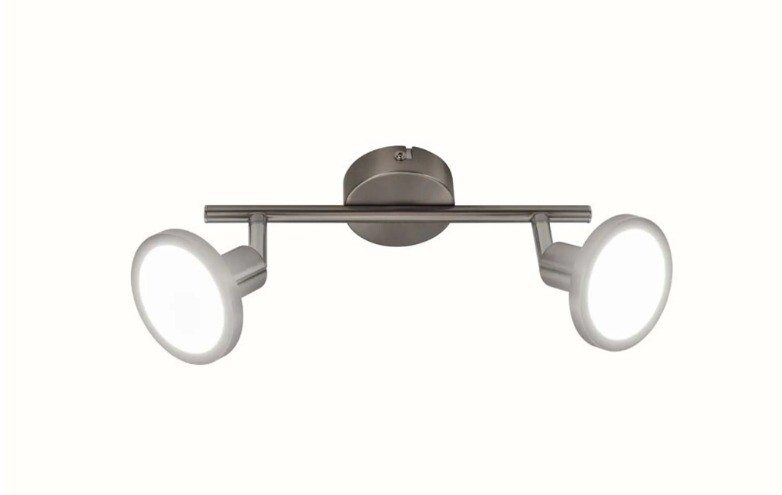 Светильник Nino Leuchten Spotleuchte Neo 2 Flamme Silber modern с никелевым покрытием 5390₽