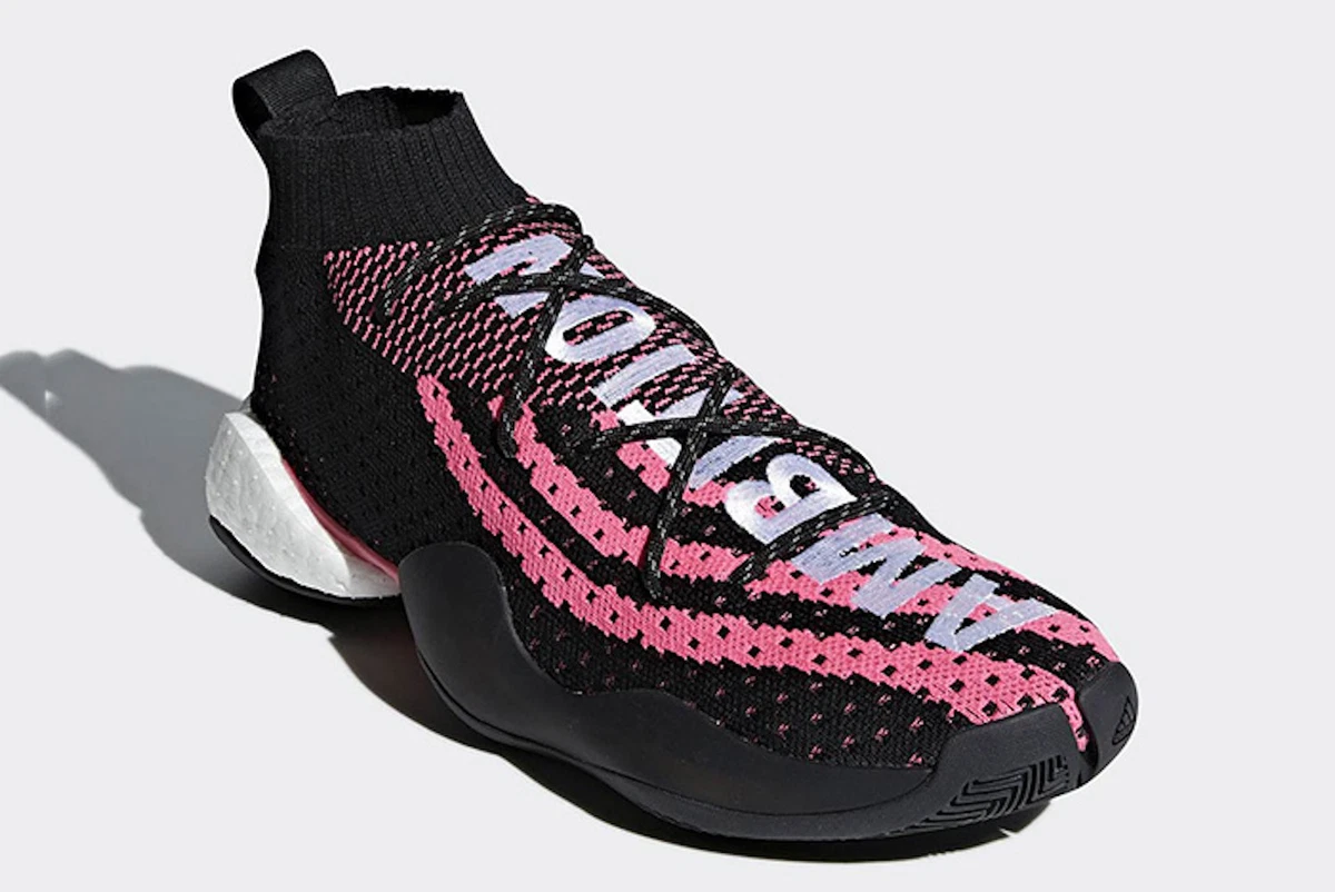 Adidas crazy deals byw pink