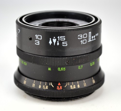 HAND MADE M42 USSR MACRO ONLY BLACK LOMO T-43 f4/40 LENS from SMENA SYMBOL (4) - Picture 3 of 7