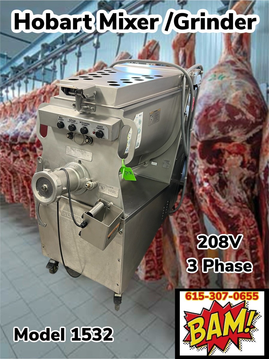 Meat Mixer Hobart Mg1532 HOBART MG1532 Mixer Grinder Meat Grinders