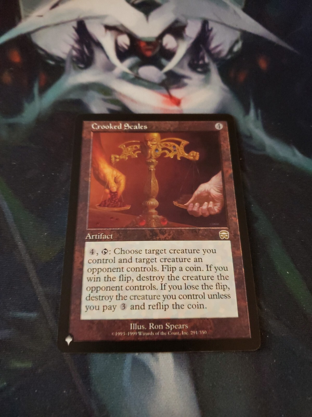 Crooked Scales Secret Lair Heads I Win, Tails You Lose MTG Near Mint