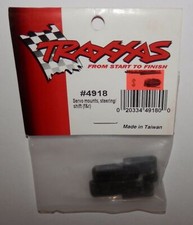 Traxxas Servo Mounts, Steering/Shift Front Rear 4918 NIP