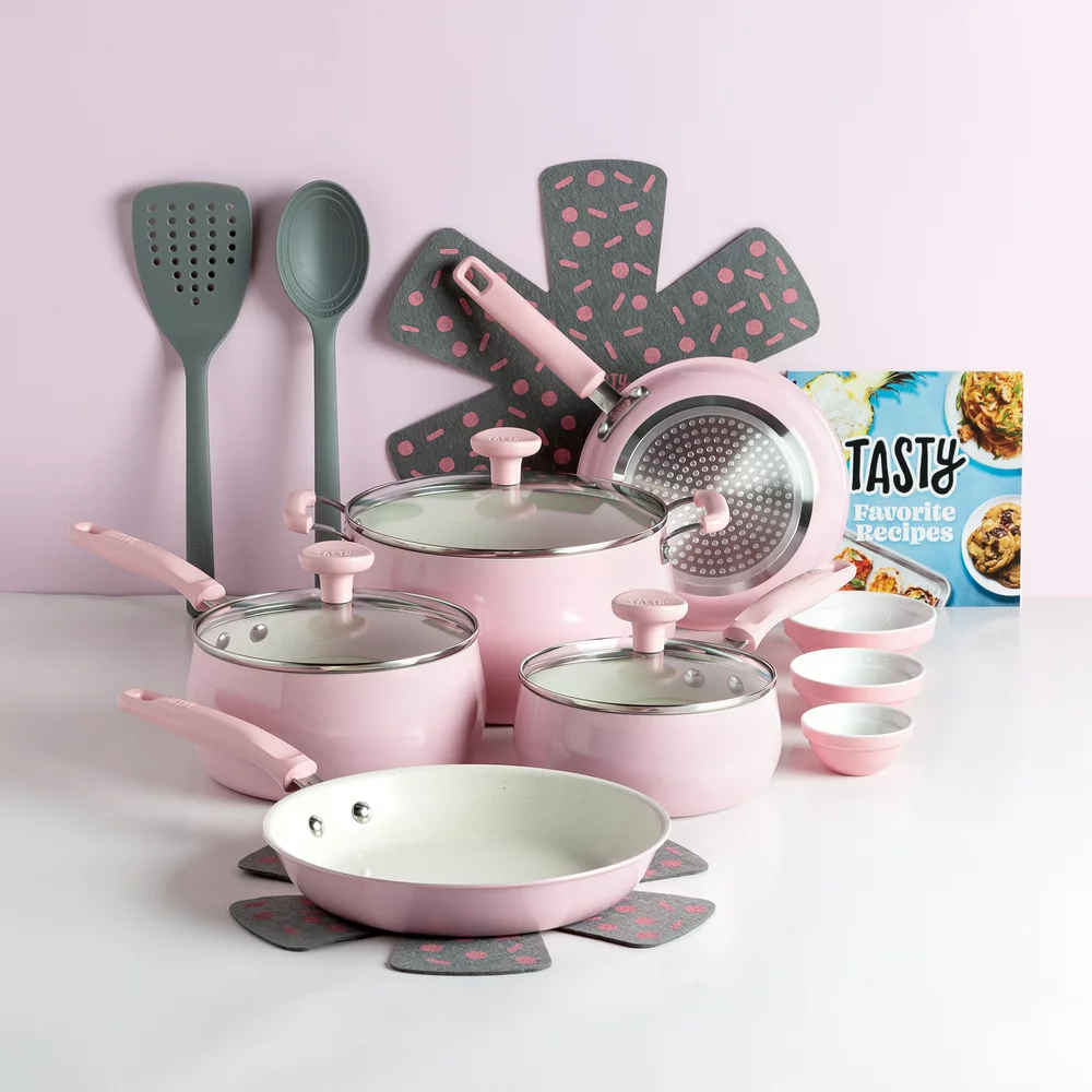 Pink Bakeware Set Pink Bakeware Set Cookie Brownie Pans, Cooling