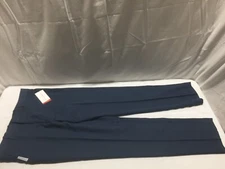 K560 PERRY ELLIS Portfolio Modern-Fit Stretch Dress Pants Indigo Mens Size 33x32