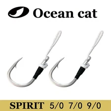 OCEAN CAT Fishing Assist Hook Spirit Circle Hook Double Stinger Jigging Size