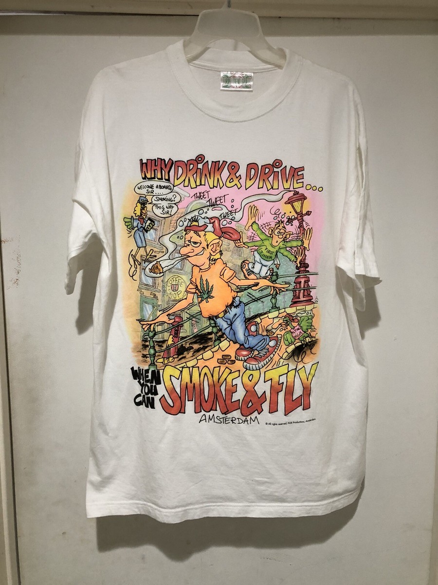 Why Drink And Drive When You Can Smoke And Fly T-Shirt Why Drink And Drive When You Can Smoke And Fly T-Shirt