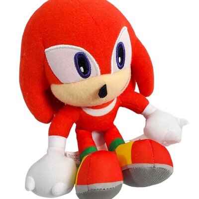 Sonic The Hedgehog Knuckles Plush 7'' Toy Factory Sega Stuffed Animal