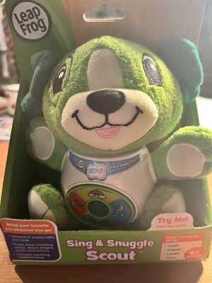 NEW Leap Frog Sing & Snuggle Scout Interactive Puppy talks Plush Toddler Toy New