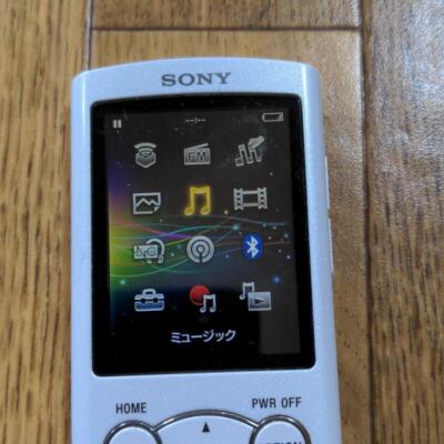 Sony Walkman NW-S764 S Series white MP3 8GB Digital Media Player