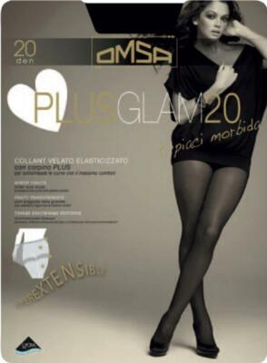 Omsa Plus Glam 20 weiche Miederstrumpfhose
