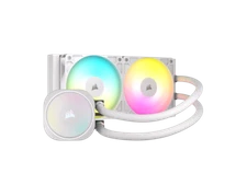 CORSAIR NAUTILUS 240 RS ARGB Liquid CPU Cooler – White – RS120 ARGB Fans – Fits