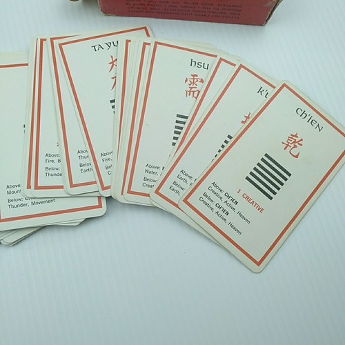 i Ching Cards iChing Vintage Agmoller Switzerland - Picture 7 of 13