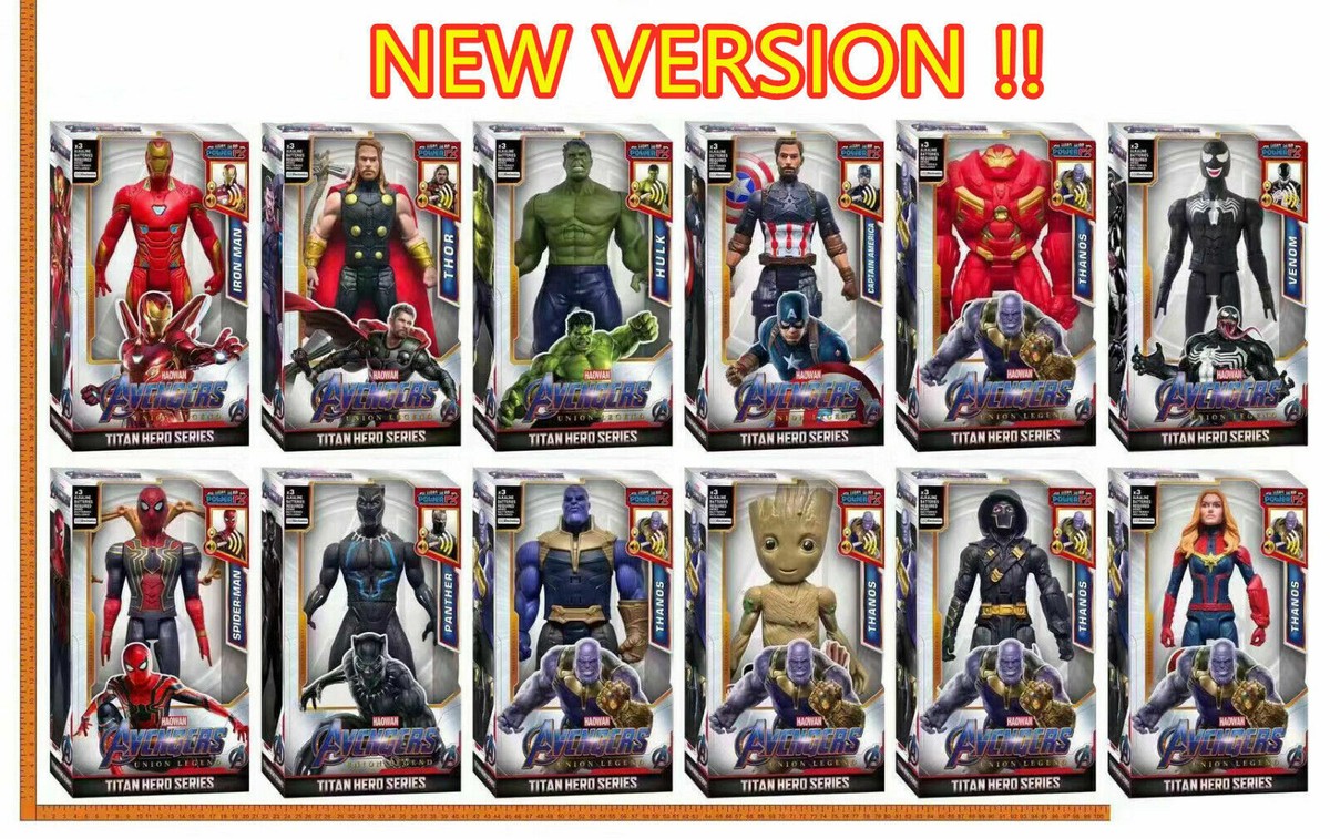 Talking Marvel Avengers Titan Hero Series Power FX Sound Light