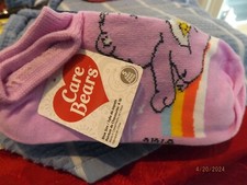 Care Bears Women's No Show Socks--5 Pack-Brand New
