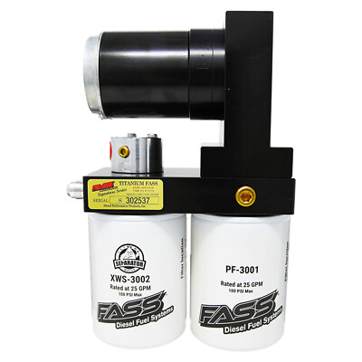 FASS TSC15250F220G for 20-23 GM Duramax 220gph Titanium Series Fuel Air Separati