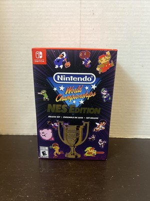 Nintendo World Championships: NES Edition Deluxe Set Nintendo Switch BRAND NEW