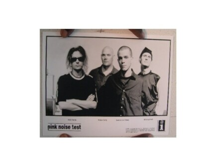 Pink Noise Test Press Kit And Photo PNT  Plasticized