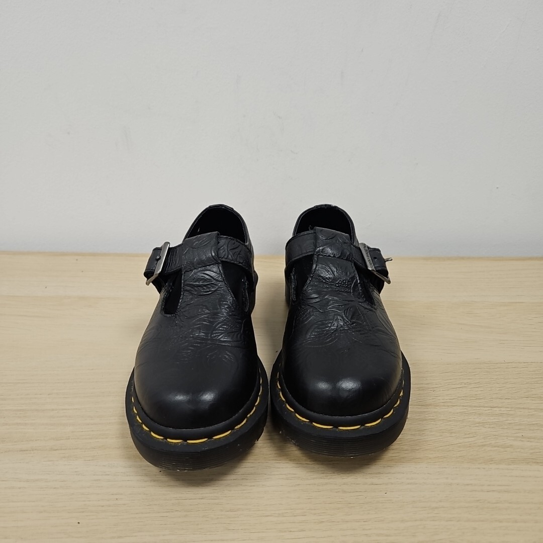 Shoe Black Floral Emboss Dr Martens Dr Martens 1460 Pascal Emboss