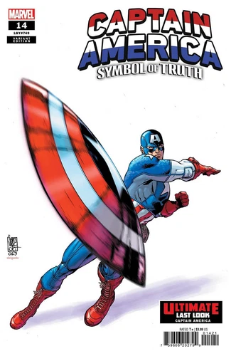 CAPTAIN AMERICA SYMBOL OF TRUTH #14 CAMUNCOLI ULT LAST LOOK MARVEL PRH