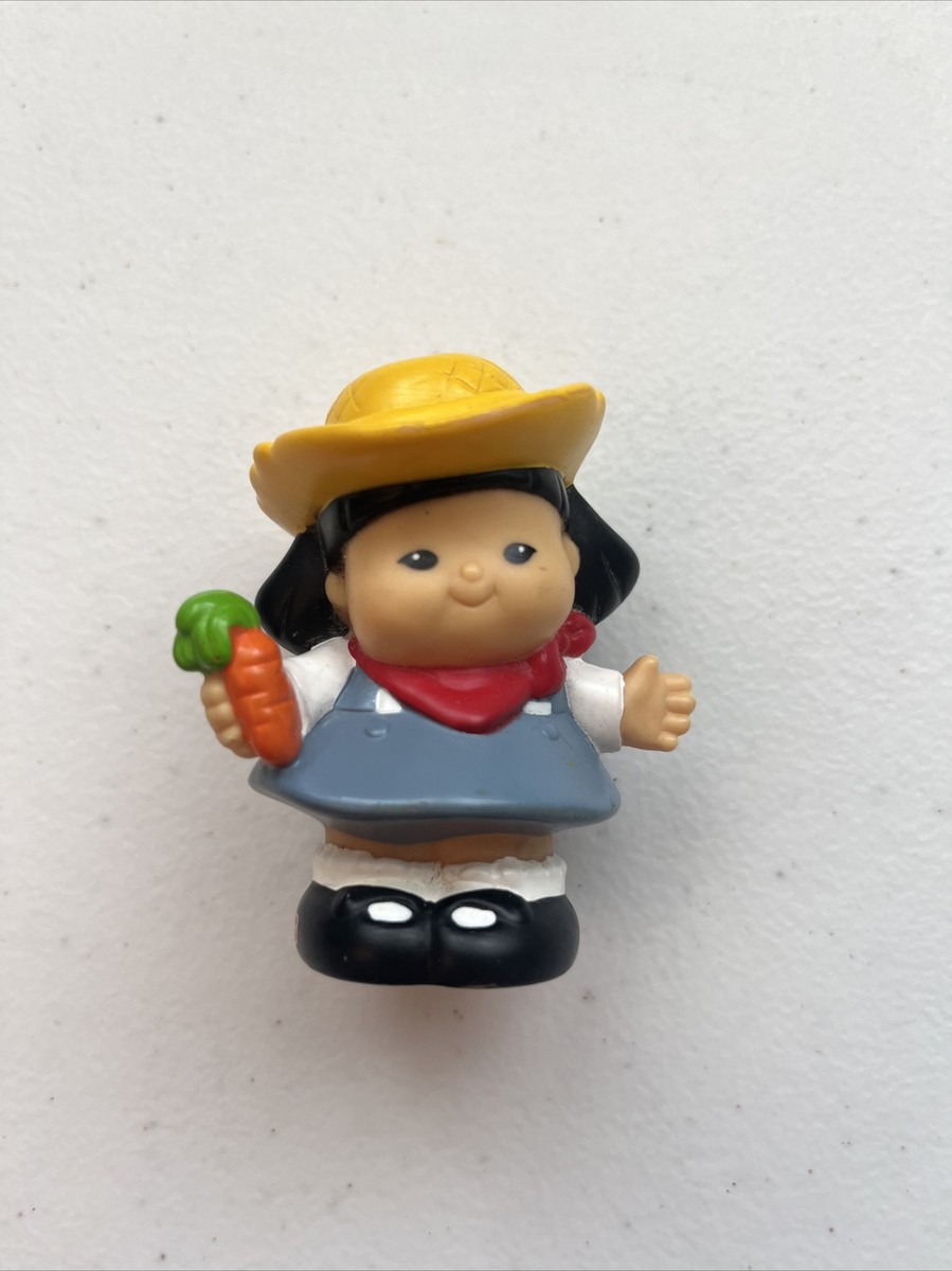 Little People Farmer Girl With Carrot Sonja Farm Figure Fisher