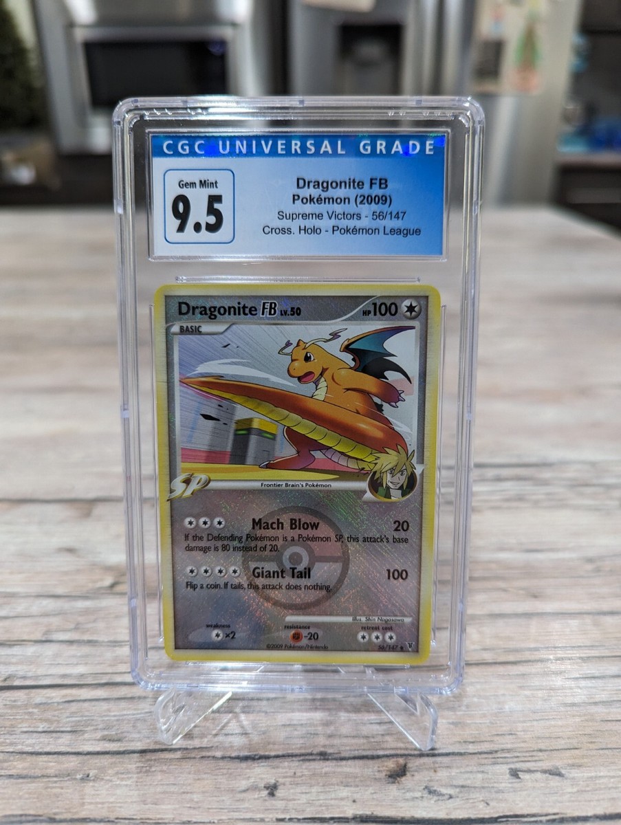 ポケモン - 516H Dragonite FB 56/147 Cross Holo Supreme Victors 2009 CGC 9.5