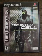 Splinter Cell (PlayStation 2) Complete CIB with Gameshark 