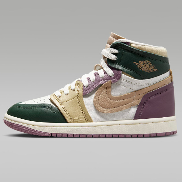 Кроссовки женские Nike Air Jordan 1 High Method of Make Galactic Jade (FB9891-300)