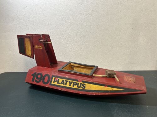 Vintage Swamp Buggy RC Boat 190 Aeroflyte Platypus - Picture 1 of 10