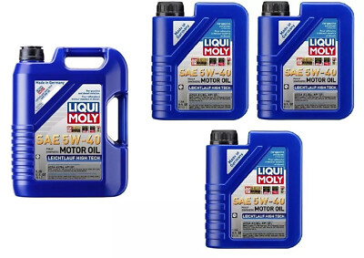 8-LiTer LEICHTLAUF HIGH TECH 5W40 Engine Motor Oil For AUDI KIA MERCEDES PORSCHE
