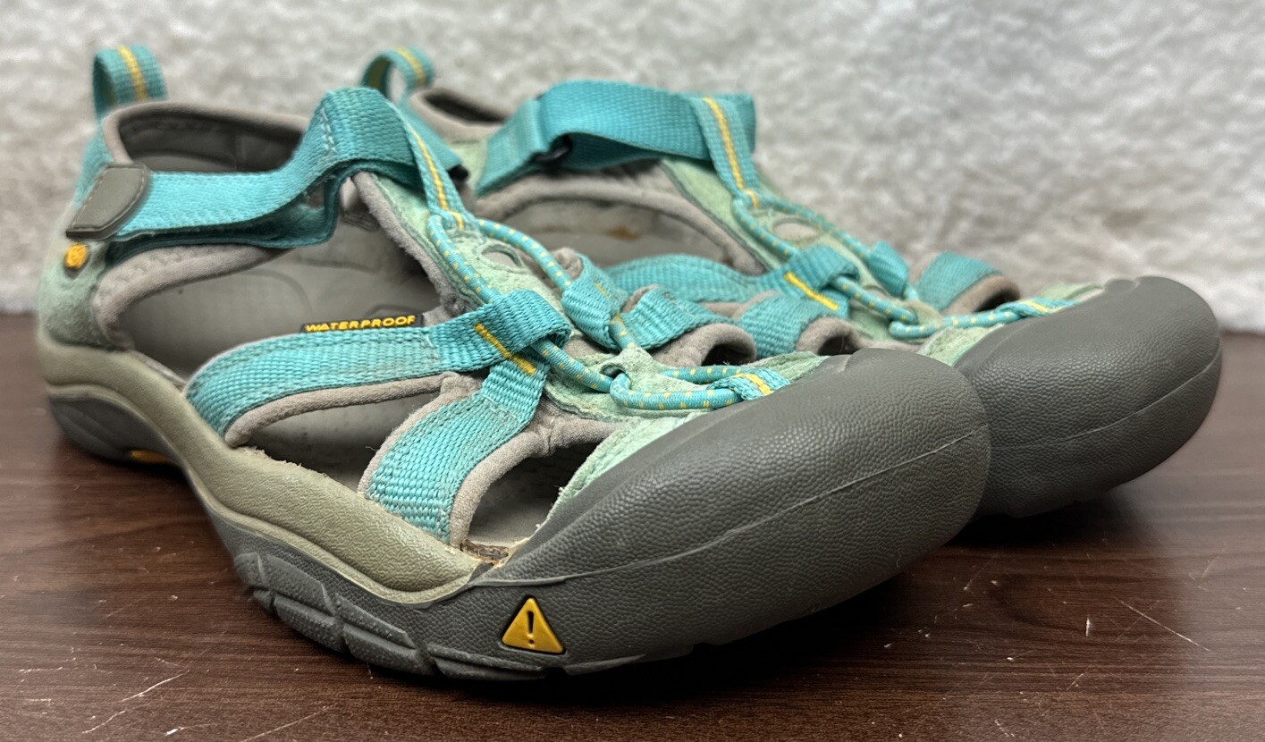 Sandali da trekking impermeabili Keen Youth Venice H2 grigio turchese 1014938 taglia 4