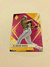 2021 Panini Phoenix Ke'Bryan Hayes Purple Velocity Rookie Card #18 Rare