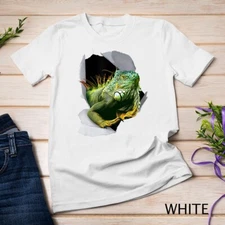 Iguana Tshirt, Funny Lizard Tshirt, Reptile Lover Unisex T-shirt