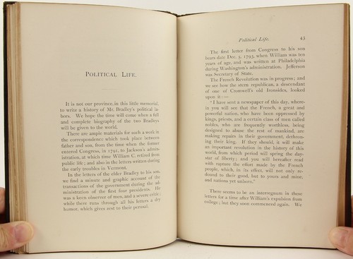 Tribute to Hon. William C. Bradley 1869 Signed 1st Boston US Lawyer/Politician - Imagen 6 de 7
