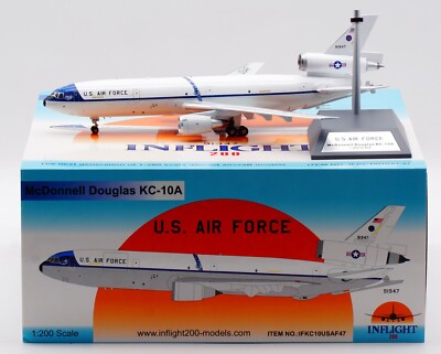 Inflight IFKC10USAF47 USAF KC-10A Extender 79-1947 Diecast 1/200 Jet AV Model