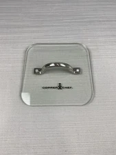 Copper Chef 7" x 7" Clear Flat Rimless Replacement Lid-Stainless Handle