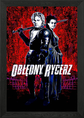 A Knights Tale 2 gerahmtes Wandbild Poster Leinwanddruck Bild
